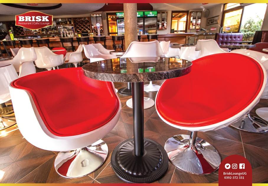 BRISK Restaurant Cafe & Lounge Kampala Uganda, Good food in Kampala, Food & Drink, Top Bar, Top Restaurant, Lounge, Top Bar and Lounge, Food, Beer, Wine, Spirits, Cocktail bar, Amazing beer prices, Cheap Beer, Great Place to Drink after work , Gins and local beers, grilled food and wood-fired pizzas, Chatting and Drinking, Chilling with friends and mates, Date night, Eating and Drinking, Private parties, Drinking and Dancing, Cocktail Bar, Lounge Bar, Party Bar, Kampala Pub, Lively DJ nights, Lively Music, Great Beer Drink Out, Tasteful Delicious food in Kampala, Amazing Drinking Joint in Kampala Uganda, Ugabox